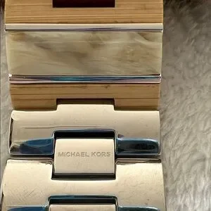 Michael Kors | Accessories | Michael Kors Silver And Brown  display picture 3